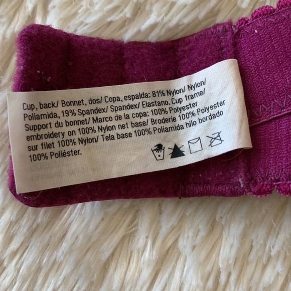 Maidenform maroon bra size: 36C - Picture 10 of 16